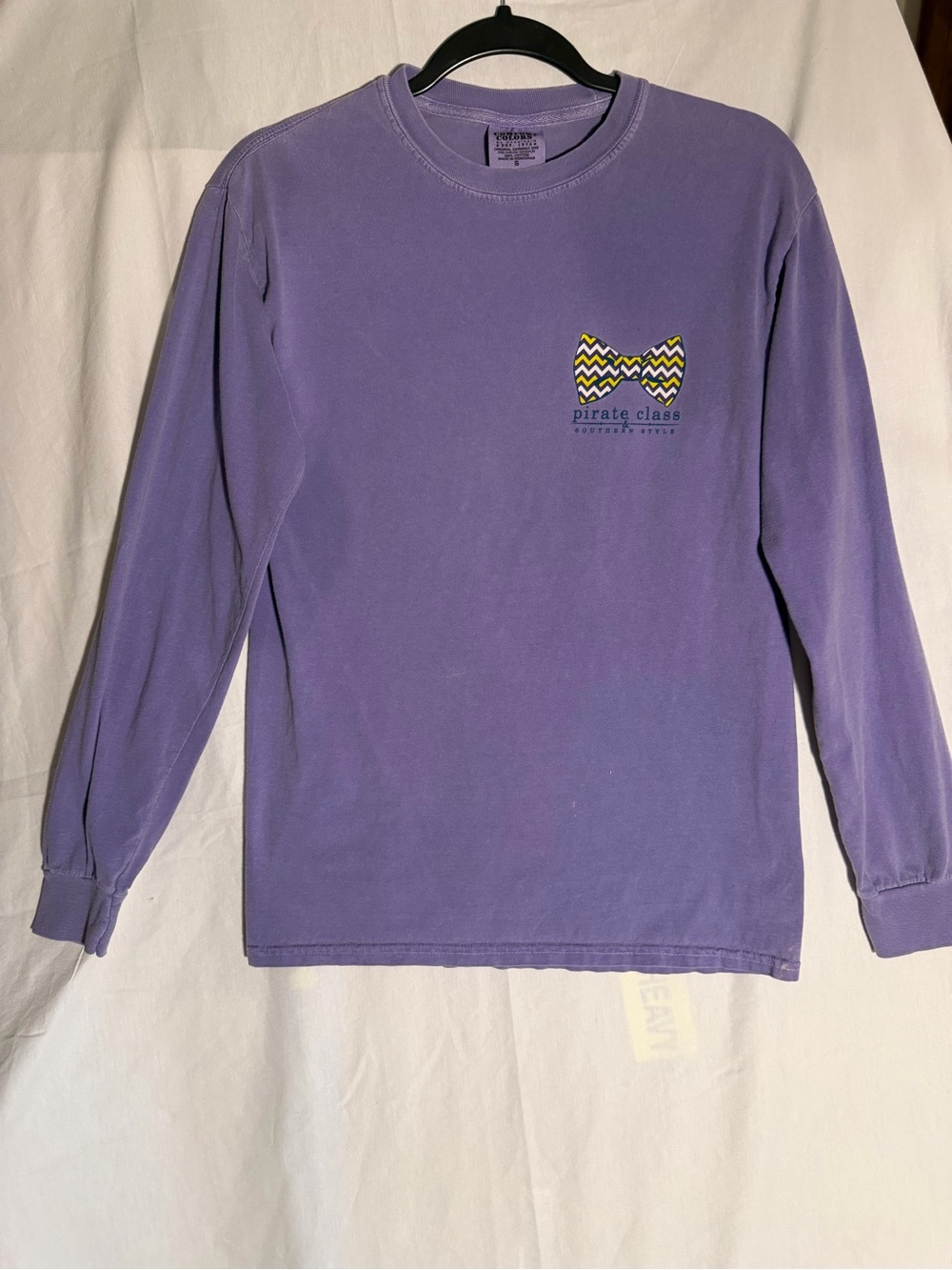 #363 Womenโs Lavender Long Sleeve Tee